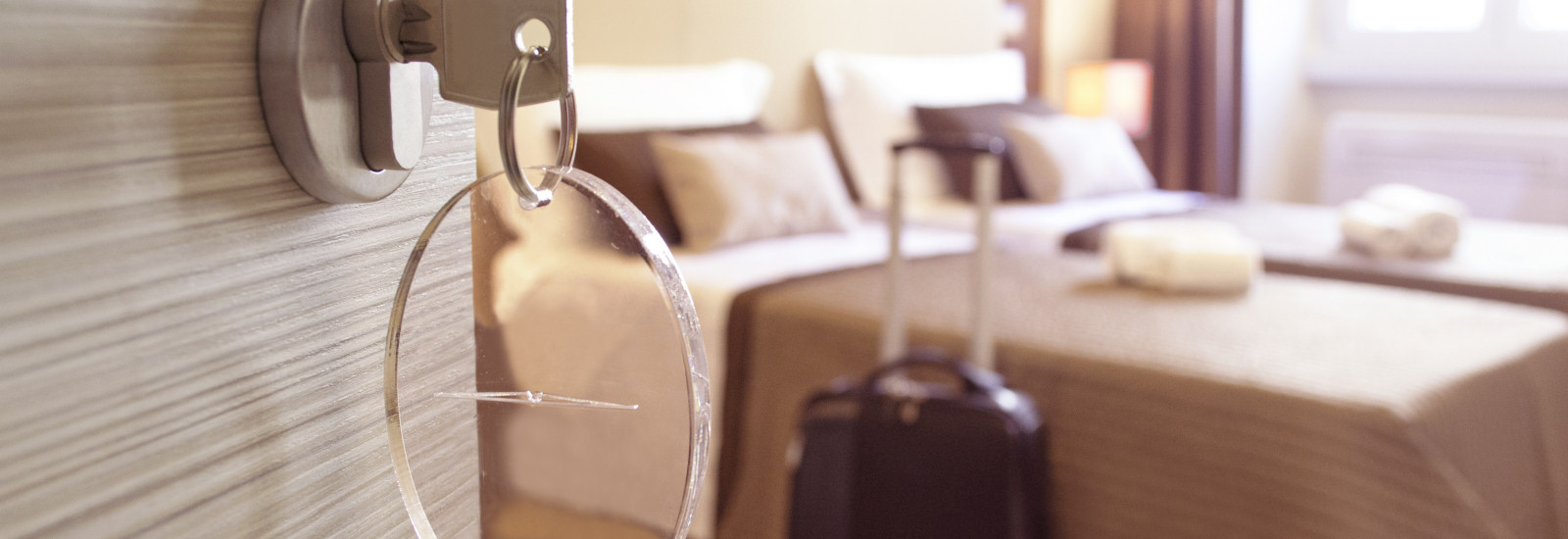 Hotel room illustrating pest control for the Hospitality sector in the West Midlands